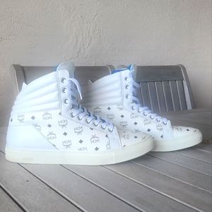 MCM | Visetos High Top Sneakers | SZ 44 (US 11)